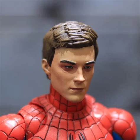 1/12 CUSTOM MARVEL Universe Peter Parker Spider-Man 2 PS5 Video Game Head Sculpt $45.50 - PicClick