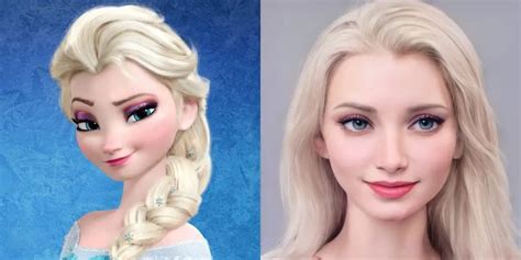 Artist Creates Real-Life Disney Characters Using Artificial ...