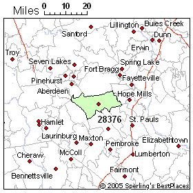 Raeford Nc Zip Code Map - United States Map