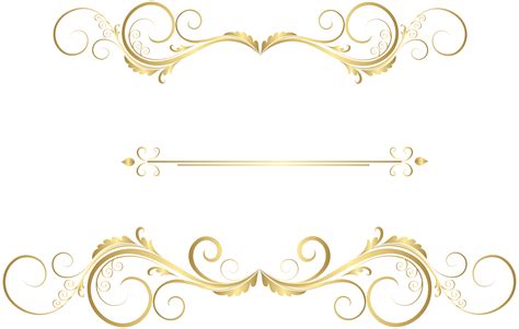 Gold Divider Png | Free PNG Image