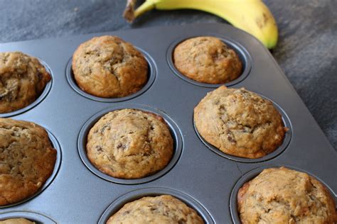 Easy Banana Bread Muffins - Mom to Mom Nutrition