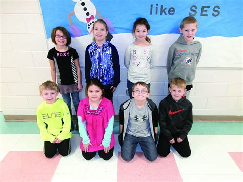 Springville Elementary School Students of the Month | School Days ...