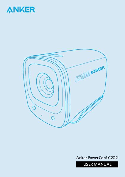 Anker PowerConf C202 User Manual | Webcam Setup & Usage Guide