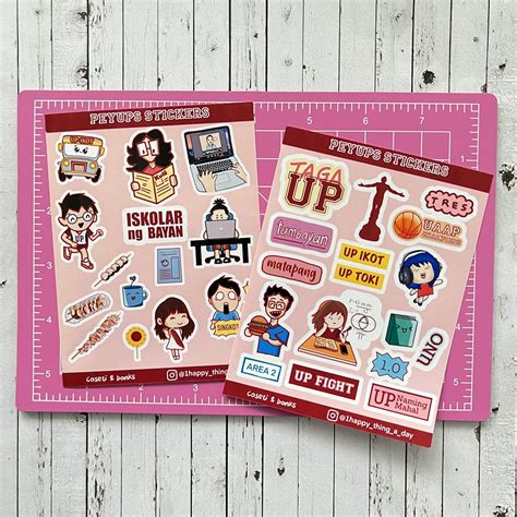 University of the Philippines (UP) Water-resistant, Glossy stickers | Shopee Philippines