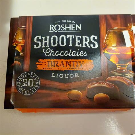 Roshen Shooters Chocolates Brandy Liquor Reviews | abillion