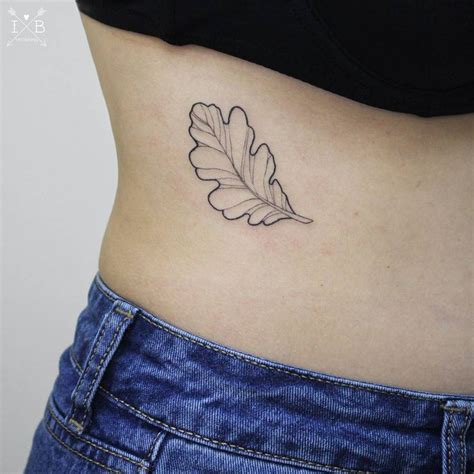 Oak leaf tattoo by Irene Bogachuk | Oak leaf tattoos, Leaf tattoos, Ink ...