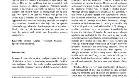 Insulin Glargine - Lantus Side Effect - Effect Information Center