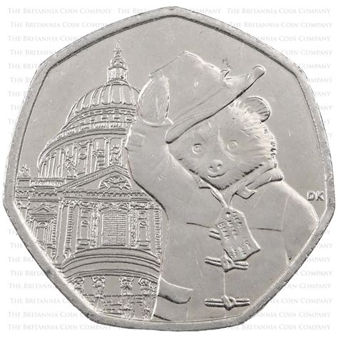 2019 Paddington At St Paul's 50p : Circulated Coin