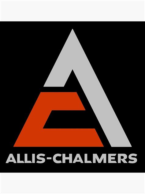 "TRACTORS-ALLIS-CHALMERS LOGO" Art Print by tuwodaniel | Redbubble