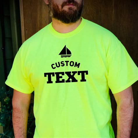 Hi Viz custom T-shirt T-shirts for work hi visibility | Etsy