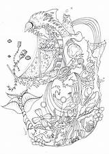 Hayao Miyazaki Coloring Pages sketch template