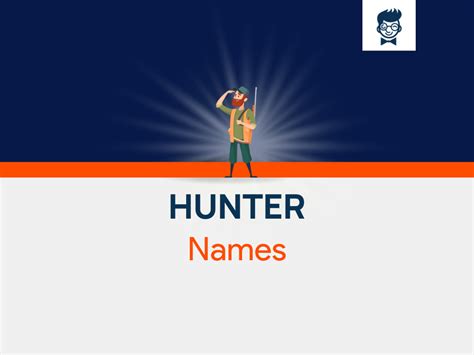 760+ Memorable Hunter Names for Any Adventure! - BrandBoy