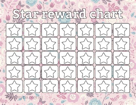 Printable Stars For Reward Charts - Printable Templates