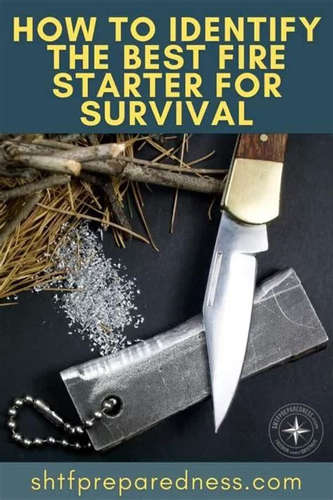 How To Identify the Best Fire Starter For Survival [Video] [Video] in ...