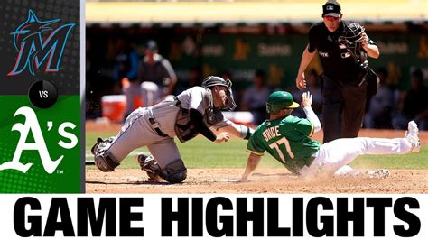 Marlins vs. Athletics Game Highlights (8/24/22) | MLB Highlights - YouTube