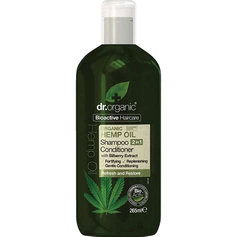 Dr Organic Shampoo Conditioner 2 In 1 Organic Hemp Oil 265ml | Woolworths