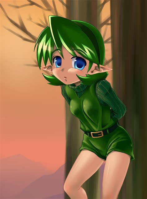 Cute teenage Saria