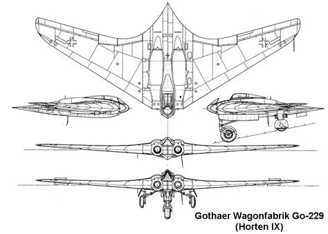 The Historic Heap: Horten Ho-229 Flying wing