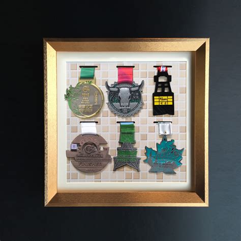 Medal Frame Marathon Medal Storage Display Frame Wall-Mounted Medal ...