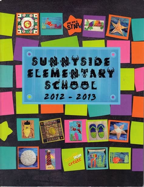 Sunnyside Elementary School Yearbook Cover | Yearbook covers, Yearbook themes, Yearbook design