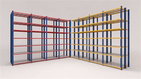 Shelf warehouse and factory and store storage 3D Model $19 - .3ds .cgf .fbx .pwc .max .wrl ...