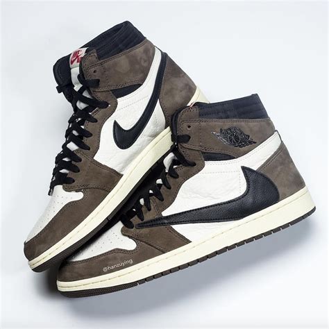 Travis Scott Air Jordan 1 CD4487-100 Release Date - Sneaker Bar Detroit