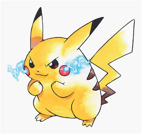 Pikachu Pokemon Yellow, HD Png Download - kindpng