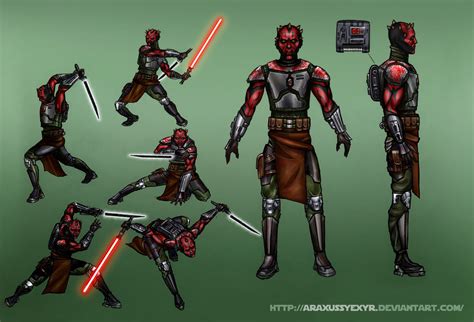 Darth Maul (Death Watch Leader) - Concept by AraxussYexyr on DeviantArt