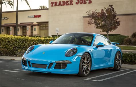 Wallpaper 911, Porsche, Blue, Carrera for mobile and desktop, section ...