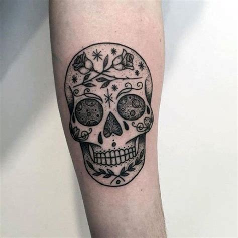 100 Stunning Sugar Skull Tattoo Designs for Men [2024 Guide] | Sugar skull tattoos, Skull tattoo ...