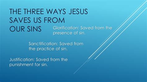 parresiazomai: The Three Ways that Jesus Saves Us from Our Sins