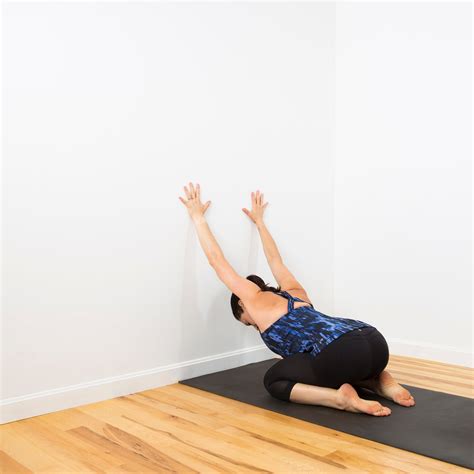 Relaxing Wall Yoga Sequence | PS Fitness