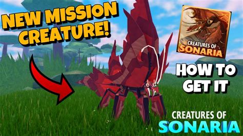 NEW MISSION CREATURE! Sha'rei Showcase! | Creatures of Sonaria - YouTube