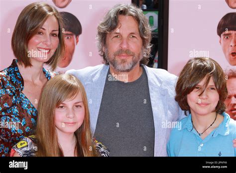 Peter Farrelly, wife Melinda Kocsis & family at "The Three Stooges The ...