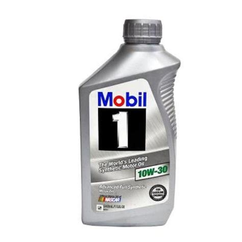 Mobil 32 oz. 10W-30 Synthetic Motor Oil-102992 - The Home Depot