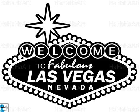 Free Las Vegas Clipart Black And White, Download Free Las Vegas Clipart ...