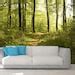 Forest Wallpaper, Tree Wallpaper, Tree Wall Mural, Forest Wall Covering ...