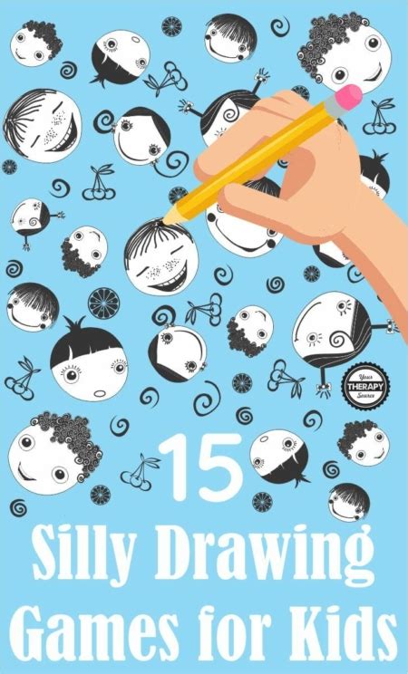 15 Silly Drawing Games for Kids - Your Therapy Source