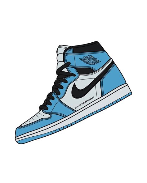 Jordan 1 Sneaker Drawing Printable Wall Art Hypebeast | Etsy UK in 2022 ...