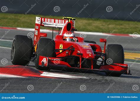 F1 2009 - Kimi Raikkonen Ferrari Editorial Photo - Image of grand ...