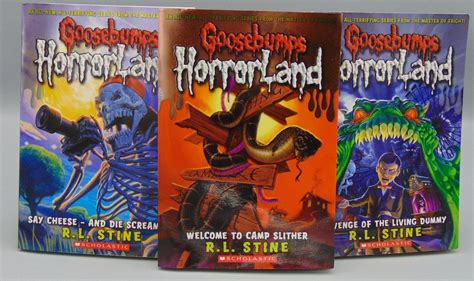 Goosebumps Horrorland Book Lot of 3 R. L. Stine - KC's Attic