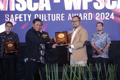 Nusantara Regas Raih WSO Indonesia-Pakistan Safety Culture Award 2024