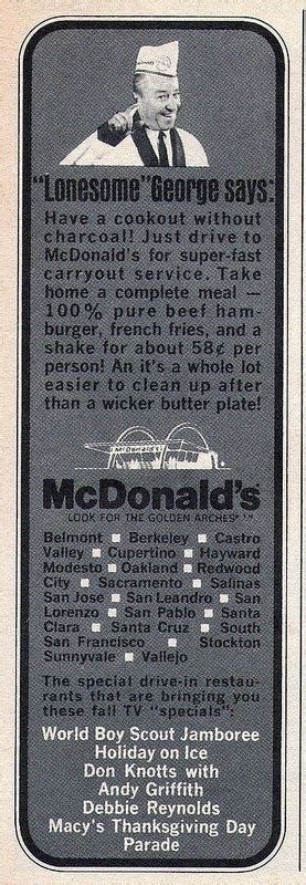 Vintage McDonald’s Advertisements in the 1960s ~ vintage everyday