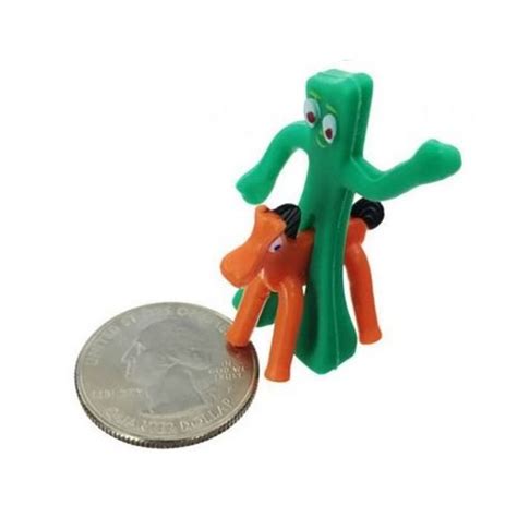 Gumby And Pokey Worlds Smallest The Original Posable Rubber Toy ...