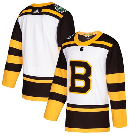 adidas Boston Bruins White 2019 Winter Classic Authentic Jersey