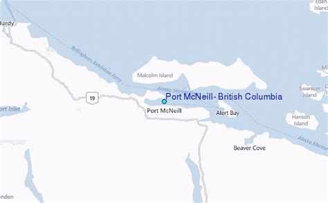 Port McNeill, British Columbia Tide Station Location Guide