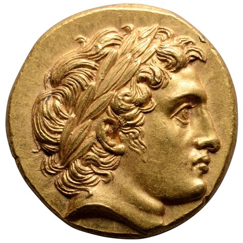 Ancient Greek Gold Stater Coin of Alexander the Great, 297 BC at 1stDibs