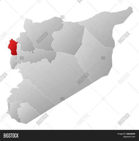 Map Syria, Latakia Image & Photo (Free Trial) | Bigstock