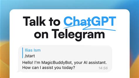 ChatGPT in Telegram with MagicBuddy - AI tools