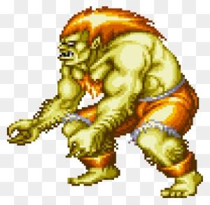 Blanka Street Fighter - Free Transparent PNG Clipart Images Download